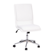 Flash Furniture GO-21111-WH-GG 300 Lbs. White Adjustable Seat Height Madigan Office Chair