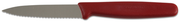 Victorinox Swiss Army 6.7731 0.91" W Wavy Edge with Red Polypropylene Handle Swiss Classic Paring Knife