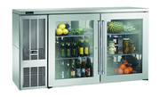 Perlick BBS60-SG-L-STK 60" Back Bar Refrigerator