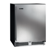 Perlick HB24RS-SG-STK 23.88" W Glass Doors Stainless and Galvanized Steel ADA Series Refrigerator - 115 Volts