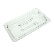 Thunder Group PLPA7000C Full Size Clear Polycarbonate Solid Food Pan Cover