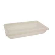 Thunder Group PLFB121803PP 1.75 Gal. White Polypropylene Food Storage Box