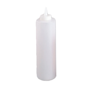 Thunder Group PLTHSB008C 8 Oz. Clear Plastic Squeeze Bottle