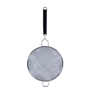 Thunder Group SLSTN5410PB 10" Dia. Double Mesh Medium Stainless Steel Strainer