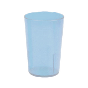 Thunder Group PLTHTB008B 8 Oz. Blue Plastic Textured Finish Tumbler