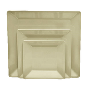 Thunder Group PS3208V Beige Melamine Square Plate