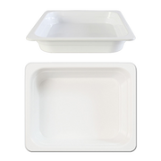 Thunder Group GN1121W 1/2 Size White Melamine Food Pan