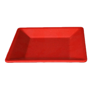 Thunder Group PS3211RD Red Melamine Square Plate