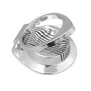 Thunder Group ALES005R Die Cast Aluminum Round Egg Slicer