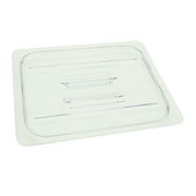 Thunder Group PLPA7120C Half Size Clear Polycarbonate Solid Food Pan Cover