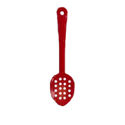 Thunder Group PLSS213RD 13" L Red Plastic Non-Insulated Handle Serving Spoon