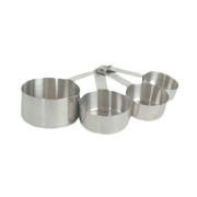 Thunder Group SLMC2414 Stainless Steel 4 Measure Sizes Measuring Cup Set