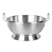 Thunder Group ALHDCO102 16 Qt. Heavy Duty Aluminum Perforated with Riveted Handles Colander
