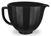KitchenAid KSM2CB5PBS 5 Qt. Black Shell Ceramic Stand Mixer Bowl