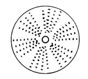 Electrolux 650149 0.68 Stainless Steel Grating Disc