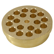 Omcan USA 31806 1.7 mm Brass #8 Spaghetti Pasta Die