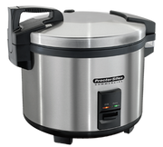 Hamilton Beach 37560R-CE 60 Cup Stainless Steel Proctor-Silex Commercial Rice Cooker and Warmer - 220-240 Volts 1-Ph