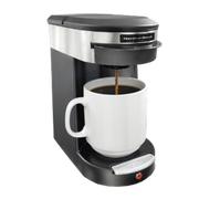 Hamilton Beach HDC200S Black 1 Cup Pod Coffee Maker - 120 Volts 1-Ph