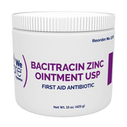 WeCare 1176 15 Oz. Jar Bacitracin Zinc Ointment (Case of 12)