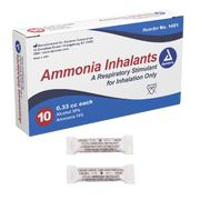 Dynarex 1401 0.33 Cc Ammonia Inhalants (Ampule) (Case of 10)