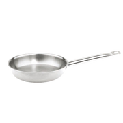 Thunder Group SLSFP009 9.5" Dia. Stainless Steel Round Welded Handle Fry Pan