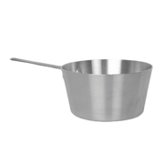 Thunder Group ALSKSS007 8.5 Qt. Aluminum Mirror Finish Flat Bottom Sauce Pan