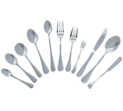 Thunder Group SLGD006 7.48" L Stainless Steel Dinner Fork