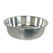 Thunder Group ALBS005 25" Dia. x 7" H Aluminum Tapered Edges Basin