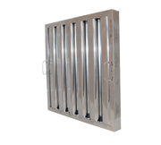 Component Hardware FR51-2520 20" W Stainless Steel Fixed Flame Gard Baffle Filter