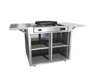 Evo America 10-0037-CSC 41.9" W Stainless Steel Evo Centric 20E Display Service Cart