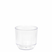 FOH ADO012CLT23 10 Oz. Clear Plastic Gatsby DOF or Rocks Glass