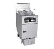 Pitco SG14RS-2FD-LP 50 Lbs. Stainless Steel Millivolt Liquid Propane Solstice Prepackaged Fryer System - 244,000 BTU