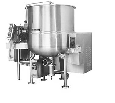 Cleveland HAMKGL80 80 Gallon 2/3 Steam Jacketed Mixer Kettle 190,000