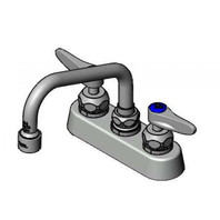 T&S Brass B-1110-XS-V12CR Workboard Mixing Faucet deck mount 4"