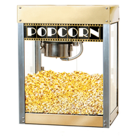 Winco 11068 6 Oz. Premiere Gold Popcorn Machine - 120V 1130W