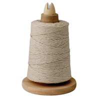 Harold Import RW1675 .75 Lb. 550 Ft. Wooden Holder & Metal Cutter Regency Wraps Cooking Twine