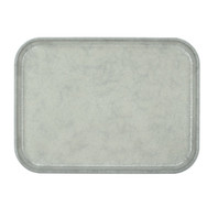 Cambro 3253531 12.75" W x 20.87" D Rectangular Dishwasher Safe Galaxy Antique Parchment Silver Camtray