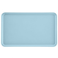 Cambro 3253177 12.75" W x 20.87" D Rectangular Dishwasher Safe Sky Blue Camtray