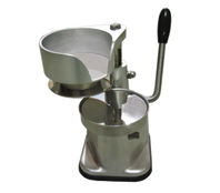 Omcan USA 11426 4" Aluminum Manual Elite Series Hamburger Press