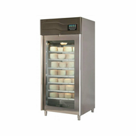 Omcan USA 45516 330 Lbs. Stainless Steel Reach-In Affinacheese Cheese Drying Cabinet - 220 Volts