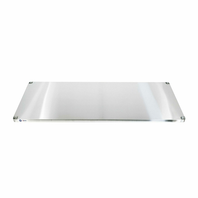 Omcan USA 44245 30" D x 72" W Undershelf for Poly Top Work Table