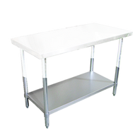Omcan USA 22097 60" W x 24" D Galvanized Standard Series Undershelf