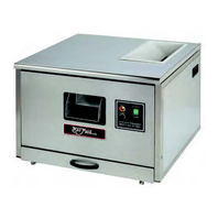Bar Maid CP-3000-D 3000 Pcs. Of Cutlery per Hour Countertop Compact Commercial Cutlery Polisher - 110-120 Volts 1-Ph