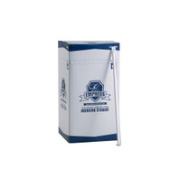 Empress E161011WR 10.25" White with Red Stripe Boxed Jumbo Straw Paper Wrapped (4 Packs of 500 Jumbo Straws Per Case)