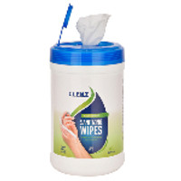 Hand Sanitizing Wipes and Dispensers