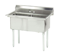 Advance Tabco 2 Compartment Sink