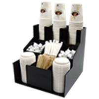 Cup Dispensers and Lid Organizers