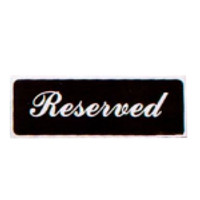 Vollrath Tabletop Tent and Card