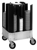 Cres Cor Dish Cart & Glass Rack Dolly