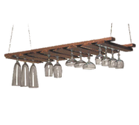 American Metalcraft Hanging Bar Glass Racks